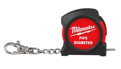 Svinovací metr Milwaukee Pipe Groove Tape Measure na měření průměru trubek, 4932500648